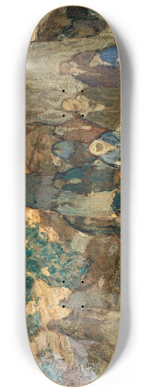 Henry Ossawa Tanner - He Healed the Sick 8.25 inch art skate deck