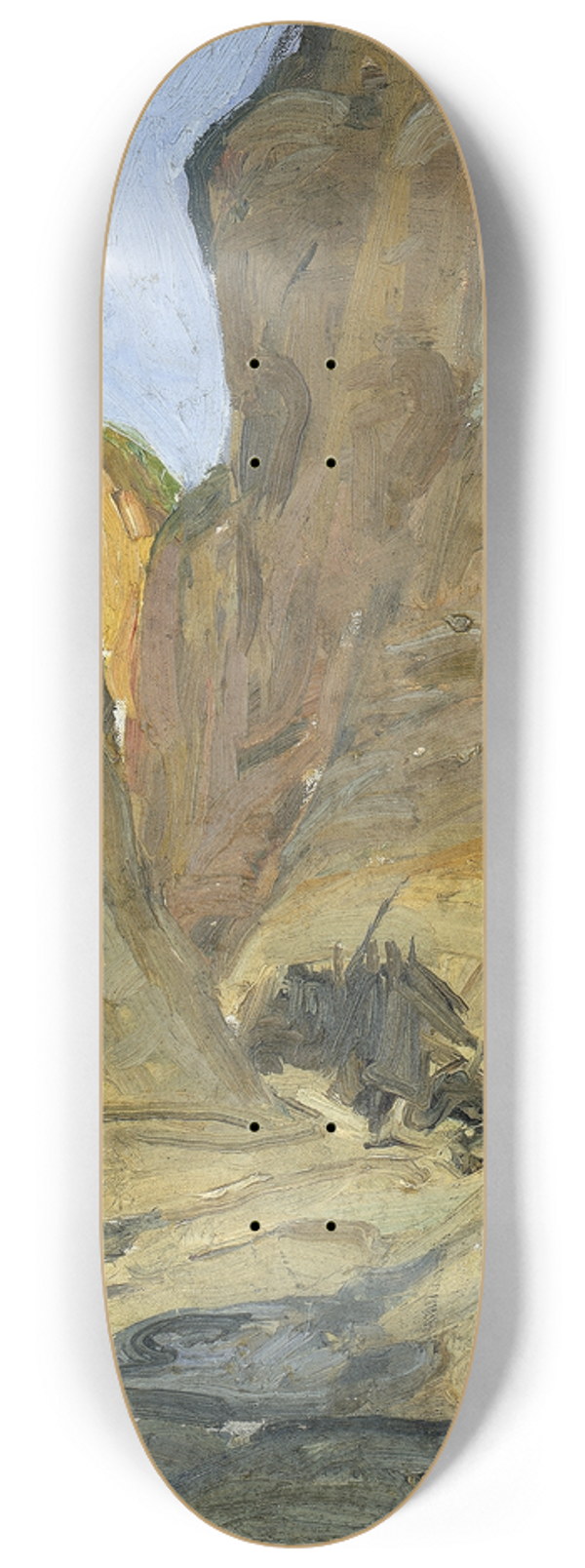 Henry Ossawa Tanner - The Canyon 8.25 inch art skate deck