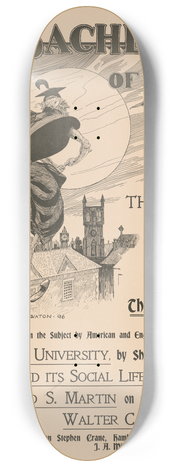 Henry Summer Watson - The Bachelor of Arts for March 8.25 inch art skate deck