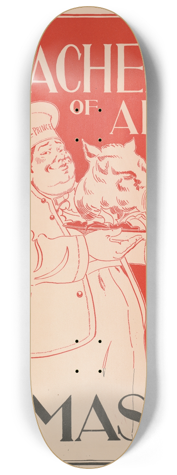 Henry Summer Watson - The Bachelor of Arts for Xmas 96 8.25 inch art skate deck