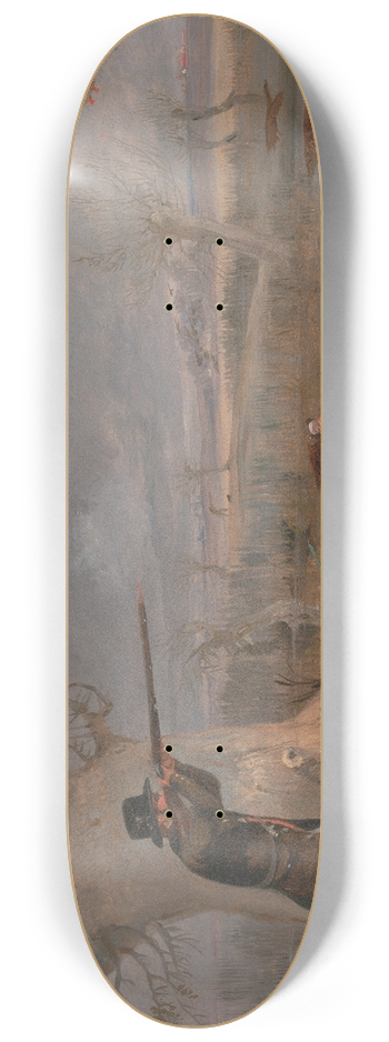 Henry Thomas Alken - Duck Shooting 8.25 inch art skate deck