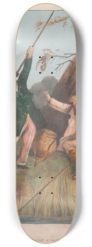 Henry Thomas Alken - Sporting Satirist 8.25 inch art skate deck