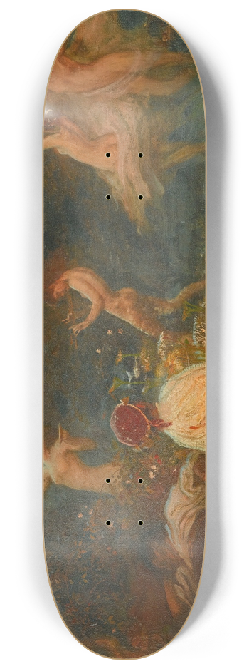 Herbert James Draper - First Sketch For The Vintage Morn 8.25 inch art skate deck