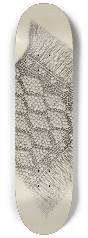 Herbert Marsh - Crochet Doily 8.25 inch art skate deck