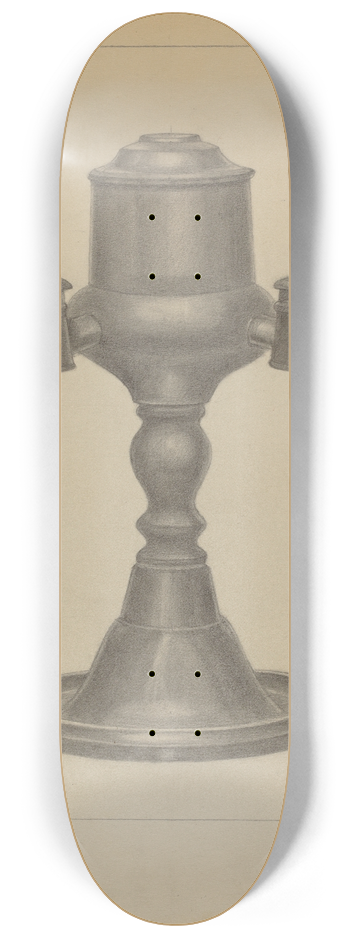 Herman Bader - Lamp 8.25 inch art skate deck