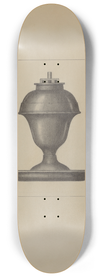 Herman Bader - Lamp 8.25 inch art skate deck