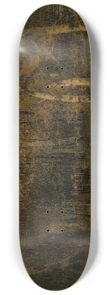 Hermann Baisch - Waldinneres im Herbst 8.25 inch art skate deck