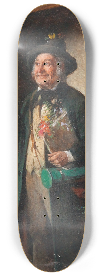 Hermann Kern - The Botanists Favourite Flower 8.25 inch art skate deck