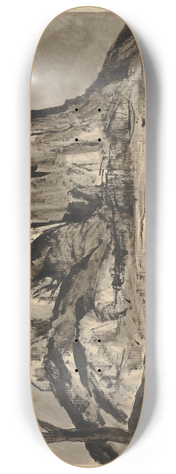 Hermann Lismann - Pietra di Bismantova 8.25 inch art skate deck