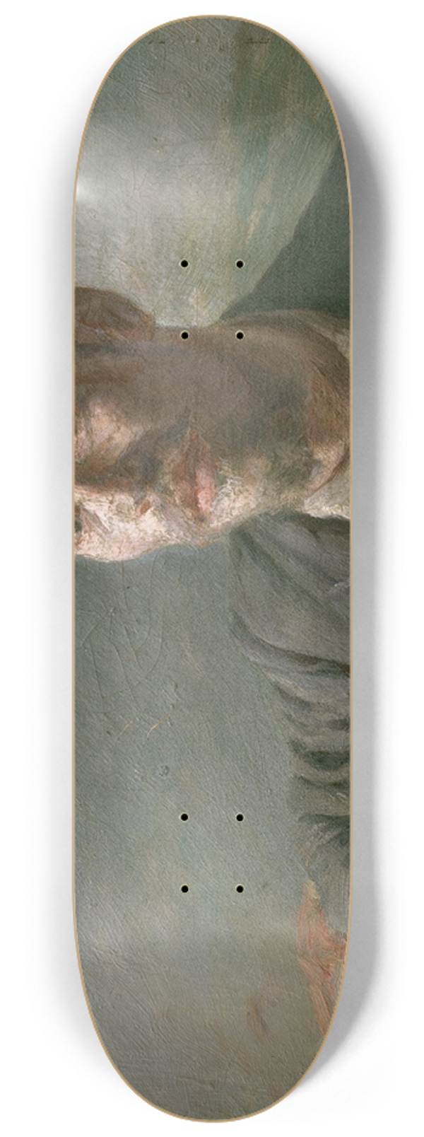 Herman Norrman - Self-portrait 8.25 inch art skate deck