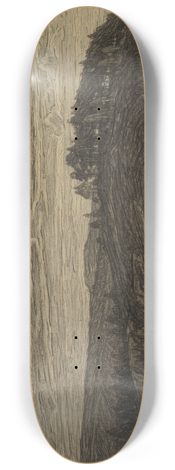 Herman Norrman - The Mountain 8.25 inch art skate deck