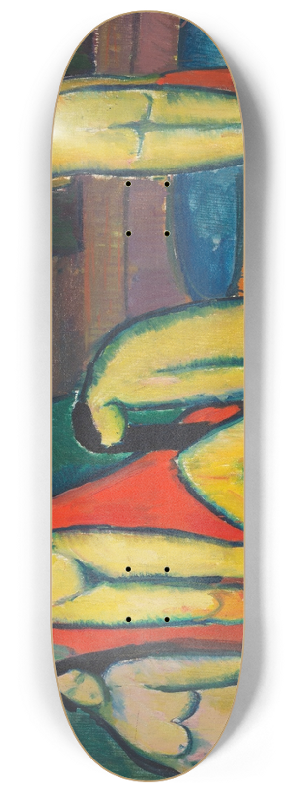 Hermann Stenner - Badende Frauen 8.25 inch art skate deck