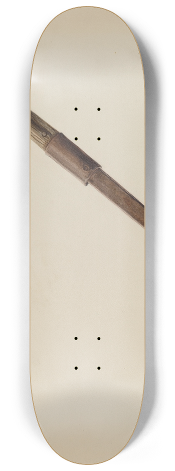 Herman O. Stroh - Corn Knife 8.25 inch art skate deck