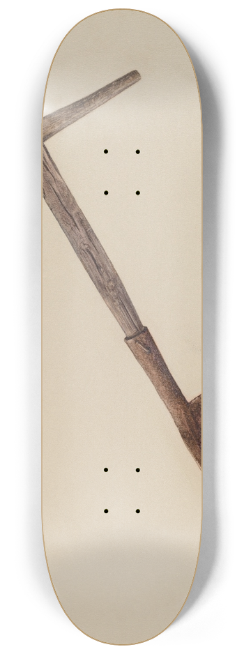 Herman O. Stroh - Hay Knife 8.25 inch art skate deck