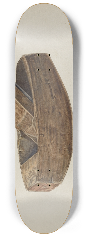 Herman O. Stroh - Smoothing Plane 8.25 inch art skate deck
