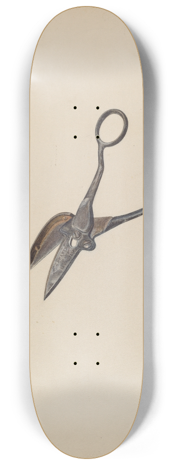 Herman O. Stroh - Wick Trimmer 8.25 inch art skate deck