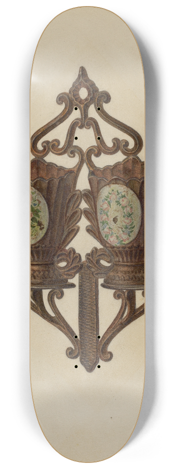 Herman Schulze - Match Safe 8.25 inch art skate deck