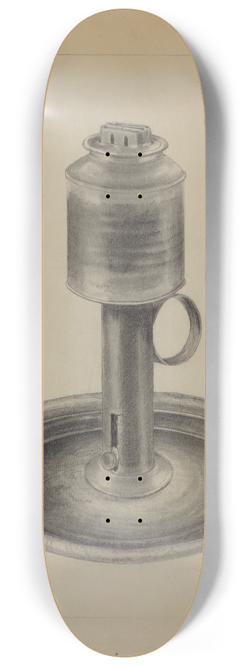 Hester Duany - Lamp 8.25 inch art skate deck