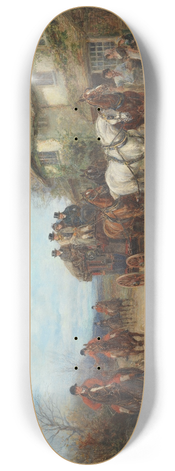 Heywood Hardy - On the road 8.25 inch art skate deck