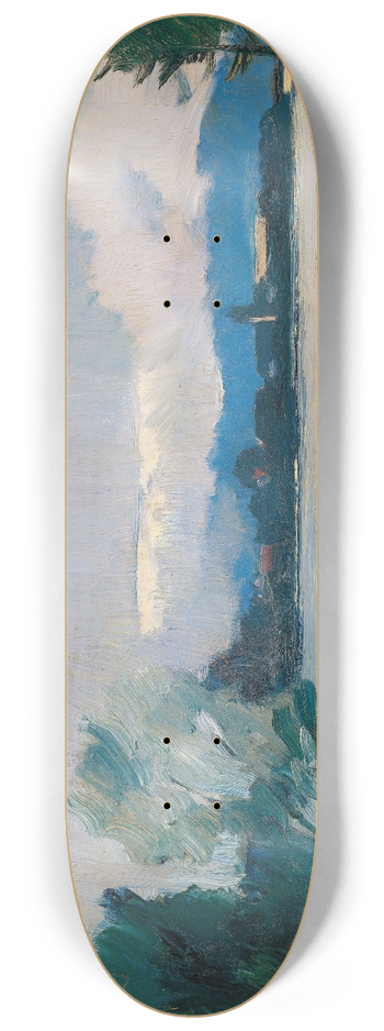 Hiasl Maier-Erding - Blick zur Fraueninsel 8.25 inch art skate deck