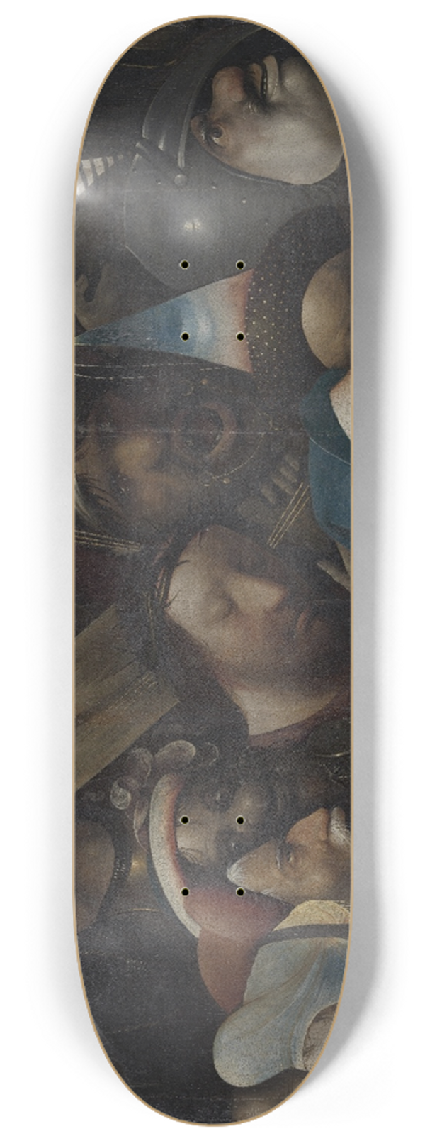 Hieronymus Bosch - Christ Carrying the Cross 8.25 inch art skate deck