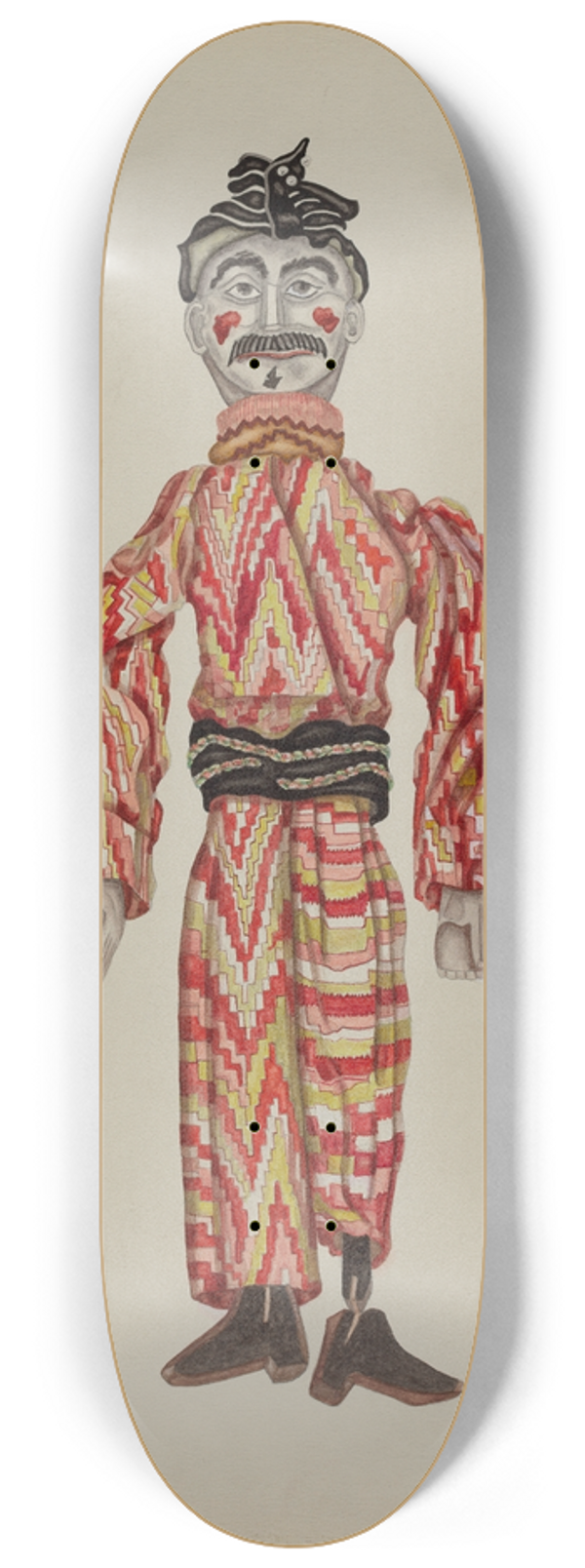 Hilda Olson - Puppet 8.25 inch art skate deck