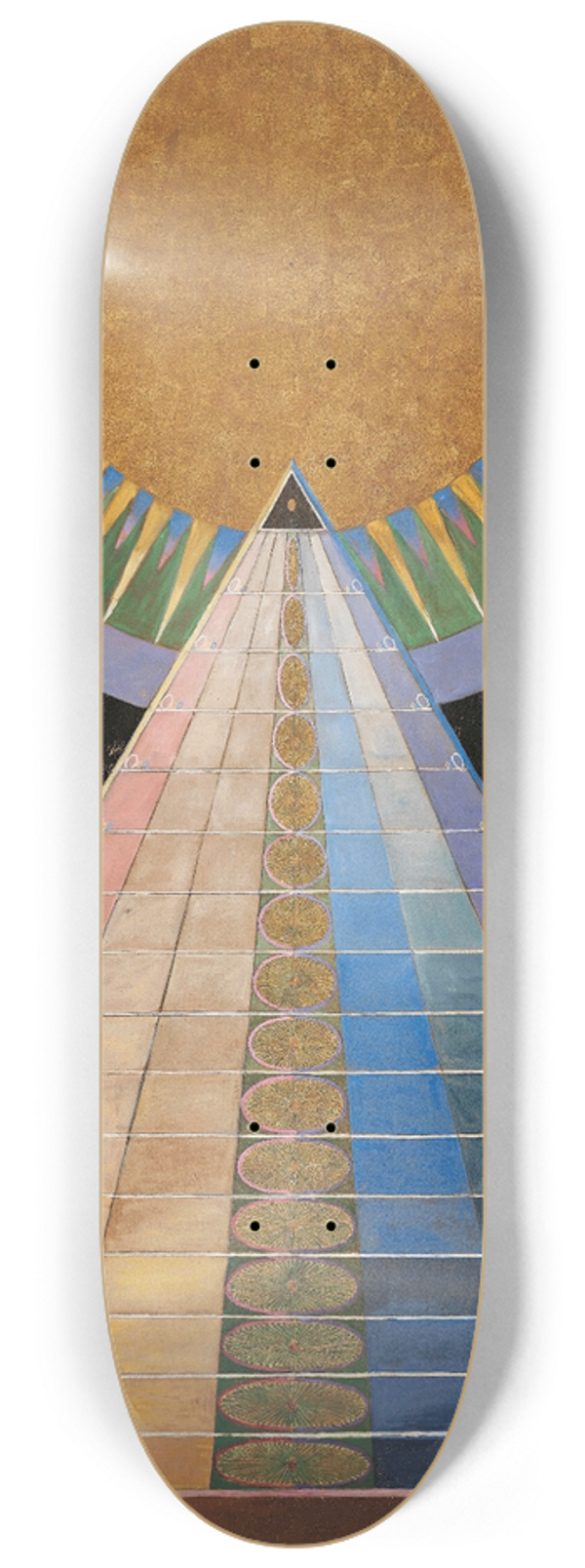 Hilma af Klint - Altarpiece No. 1 Group X 8.25 inch art skate deck