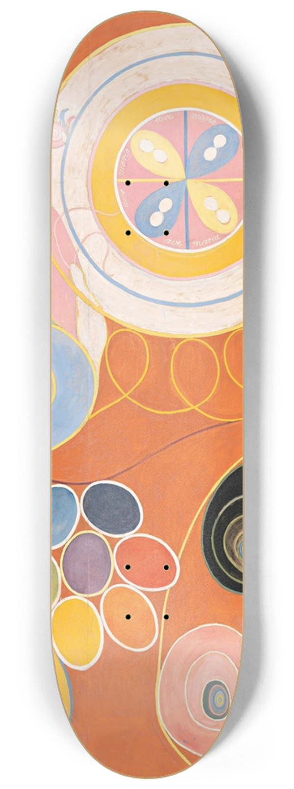 Hilma af Klint - Group IV, No. 3. The Ten Largest, Youth 8.25 inch art skate deck