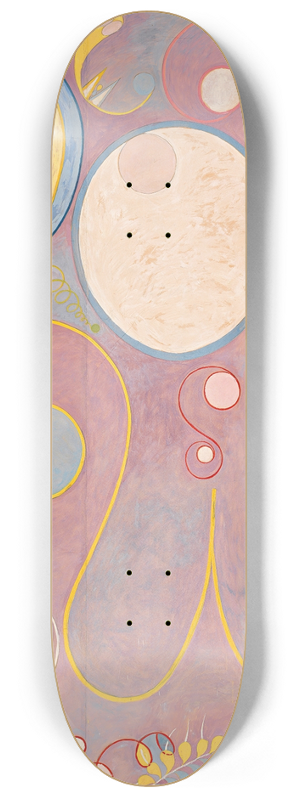 Hilma af Klint - The Ten Largest, No. 8, Adulthood 8.25 inch art skate deck