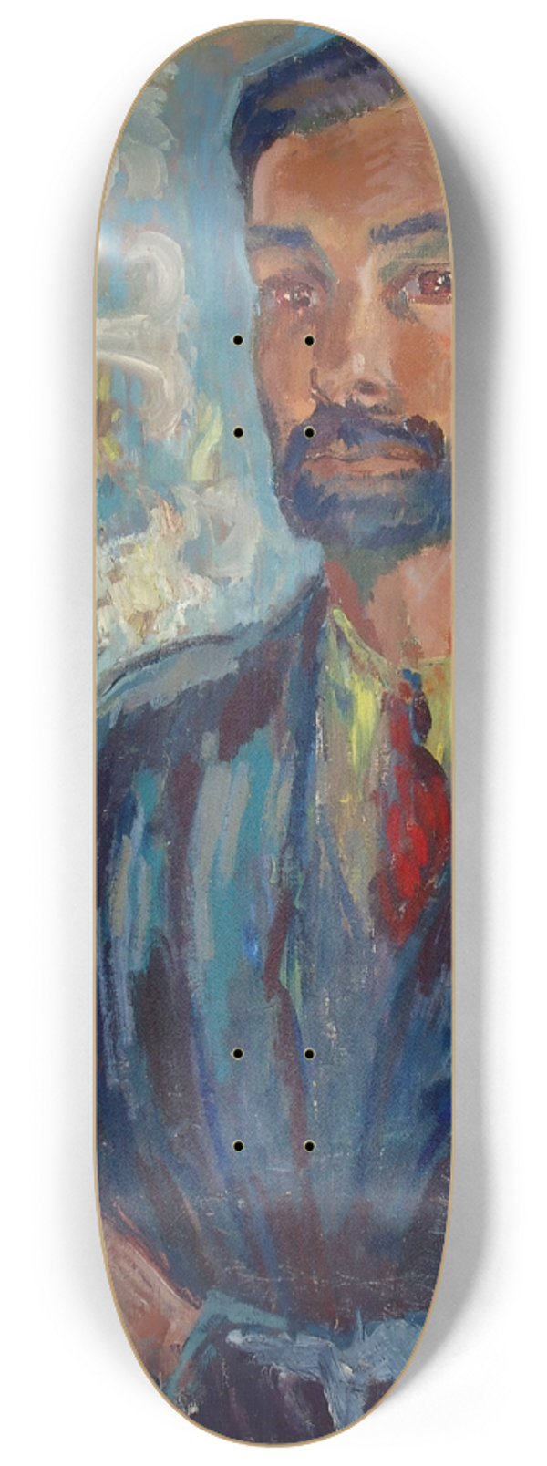 Hjalmar Hagelstam - Portrait Of Master Titus Reuter 8.25 inch art skate deck