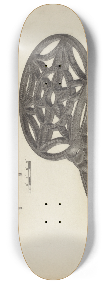 Holger Hansen - Trivet 8.25 inch art skate deck