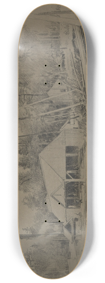 Homer Dodge Martin - Sawmill 8.25 inch art skate deck