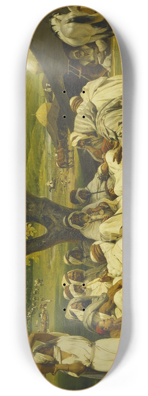 Horace Vernet - The Arab Tale-teller 8.25 inch art skate deck