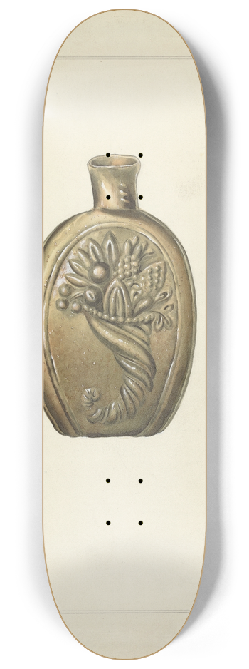 Howard H. Sherman - Flask 8.25 inch art skate deck