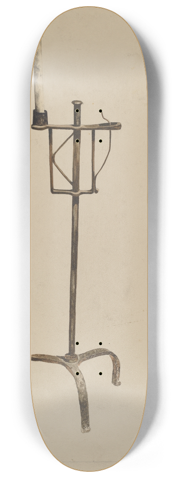 Howard Lumbard - Adjustable Candle Holder 8.25 inch art skate deck
