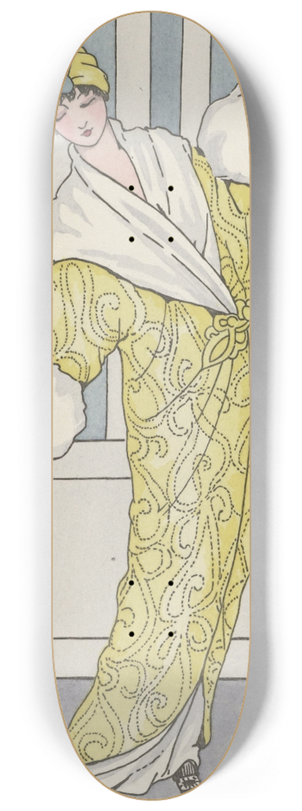 H. Robert Dammy - Manteau de velours 8.25 inch art skate deck
