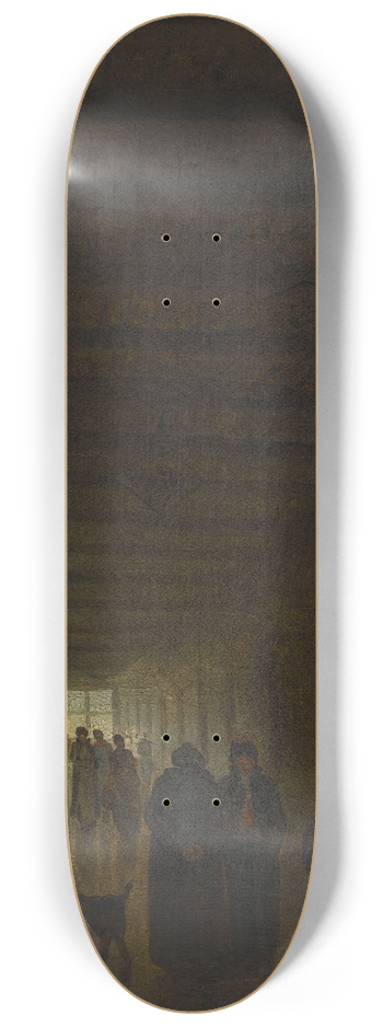 Hubert Robert - Corridor de la prison Saint-Lazare 8.25 inch art skate deck