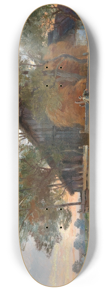 Hugo Darnaut - Motif of Plankenberg 8.25 inch art skate deck