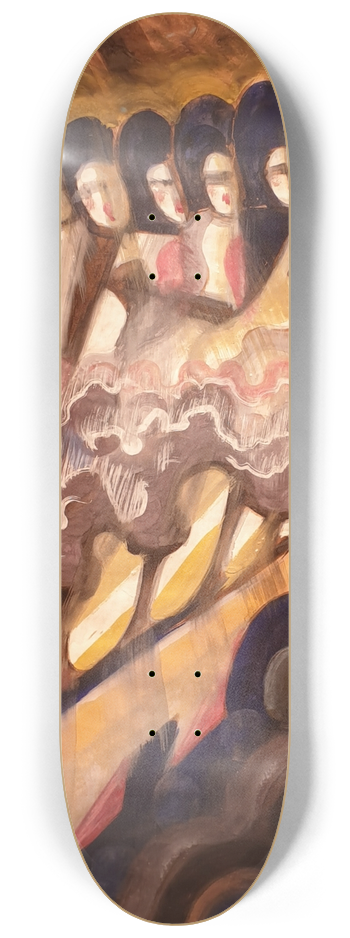 Hugo Scheiber - Cancan 8.25 inch art skate deck