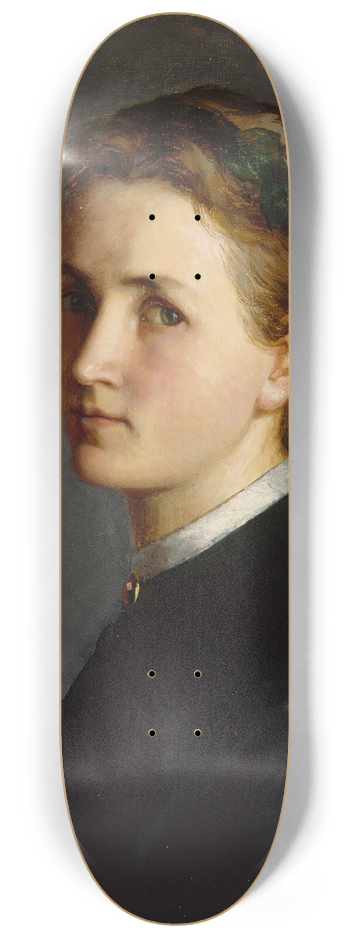 Ida Silfverberg - Self-Portrait 8.25 inch art skate deck