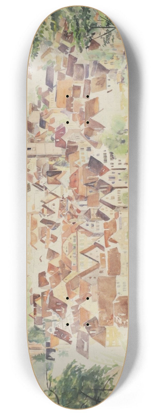 Igo Ptsch - Stadtansicht 8.25 inch art skate deck