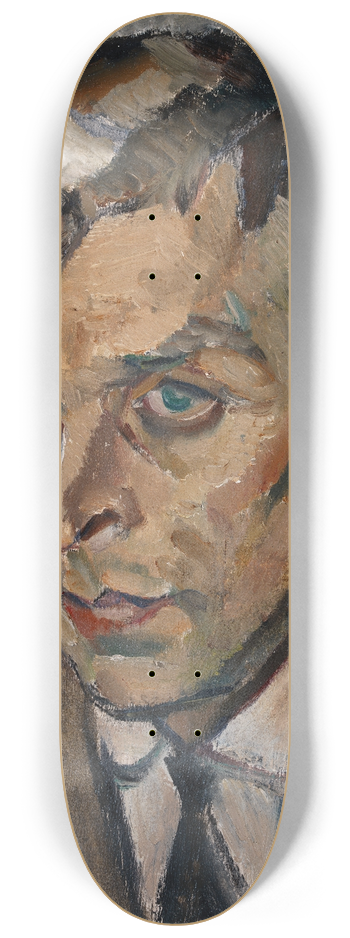 Ilmari Aalto - Portrait of artist Vin Kamppuri 8.25 inch art skate deck