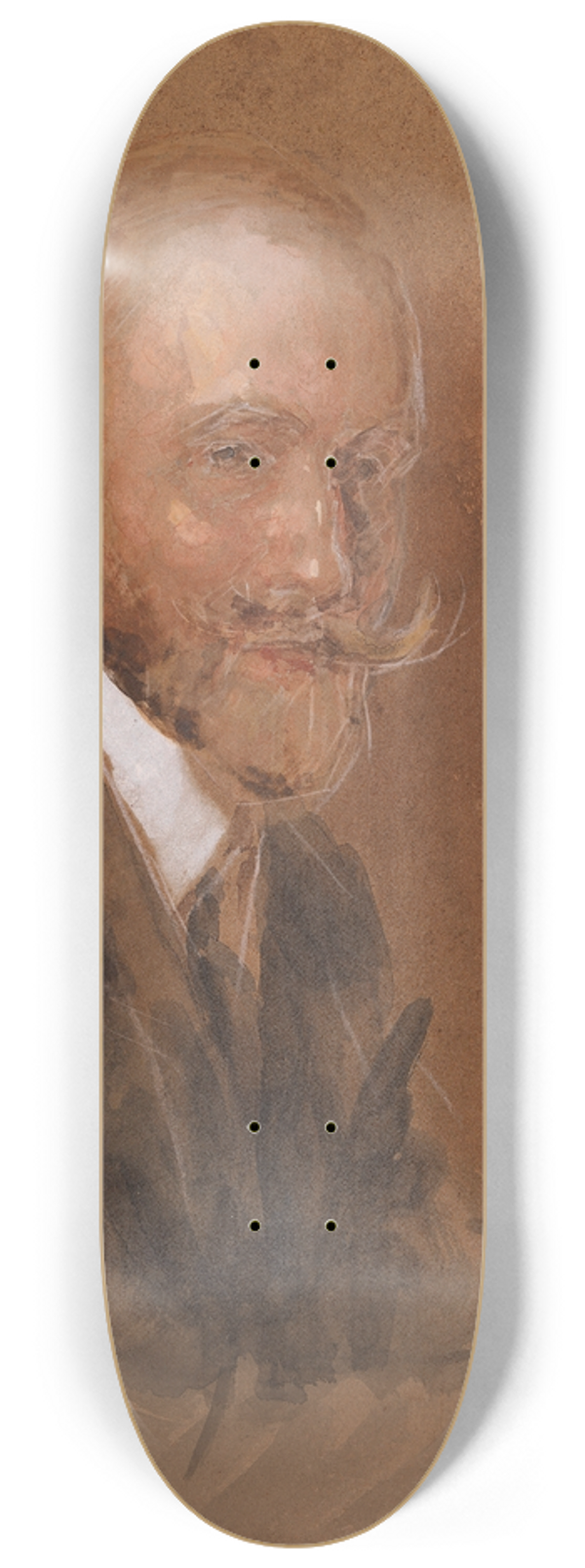 Ilya Efimovich Repin - Portrait of Prince Vladimir Baryatinsky 8.25 inch art skate deck