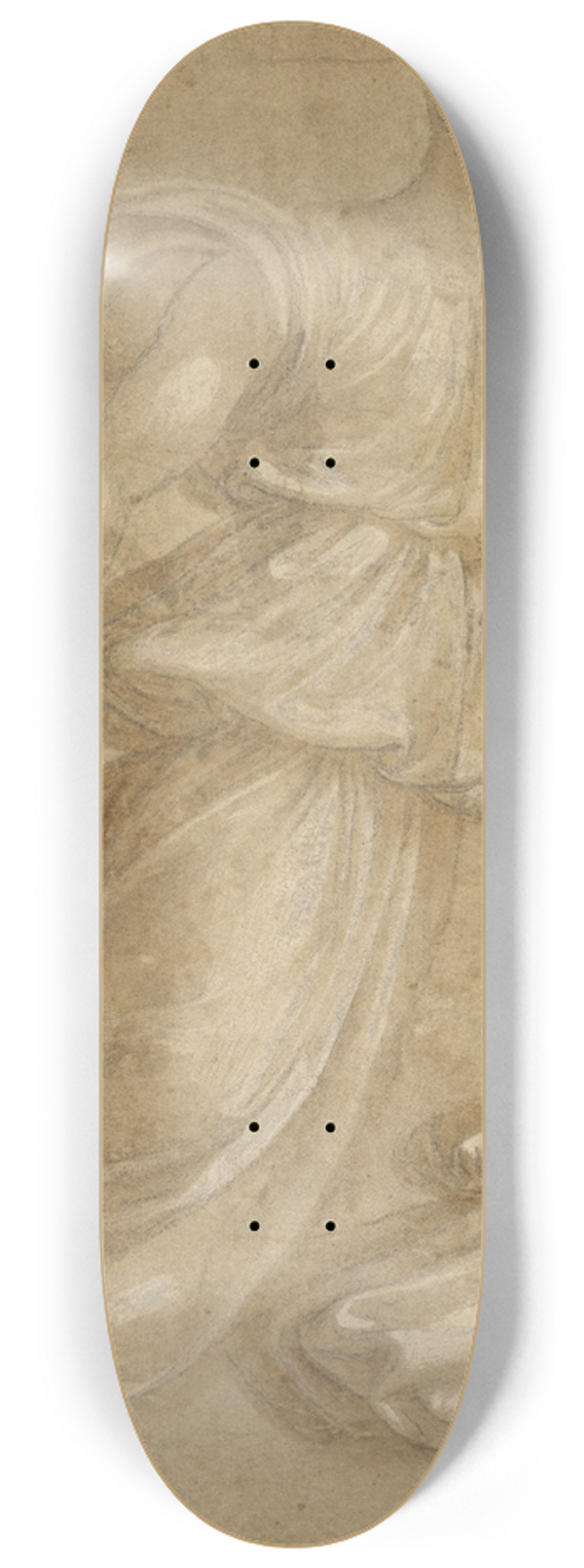 Innocenzo da Imola - Study of an Angel and of Drapery 8.25 inch art skate deck