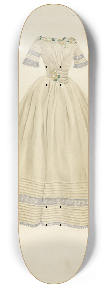 Irene Lawson - Wedding Dress 8.25 inch art skate deck