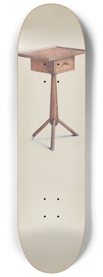 Irving I. Smith - Shaker Peg Leg Stand 8.25 inch art skate deck