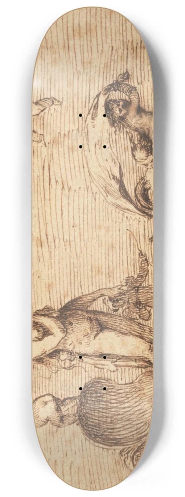 Isaac Fuller - The Nymph Galatea 8.25 inch art skate deck