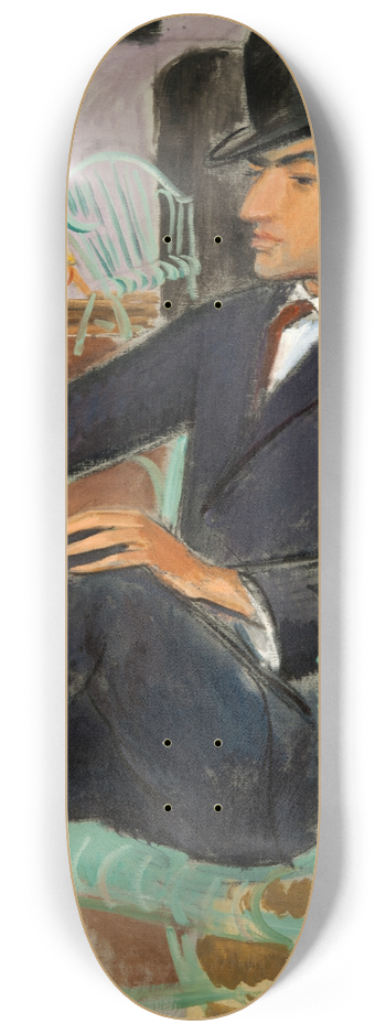 Isaac Grnewald - Jules Pascin, Artist 8.25 inch art skate deck