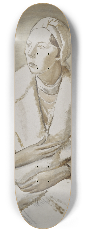 Isaac Grnewald - Sigrid Hjertn 8.25 inch art skate deck