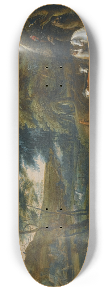 Isaac Van Oosten - The Garden Of Eden 8.25 inch art skate deck
